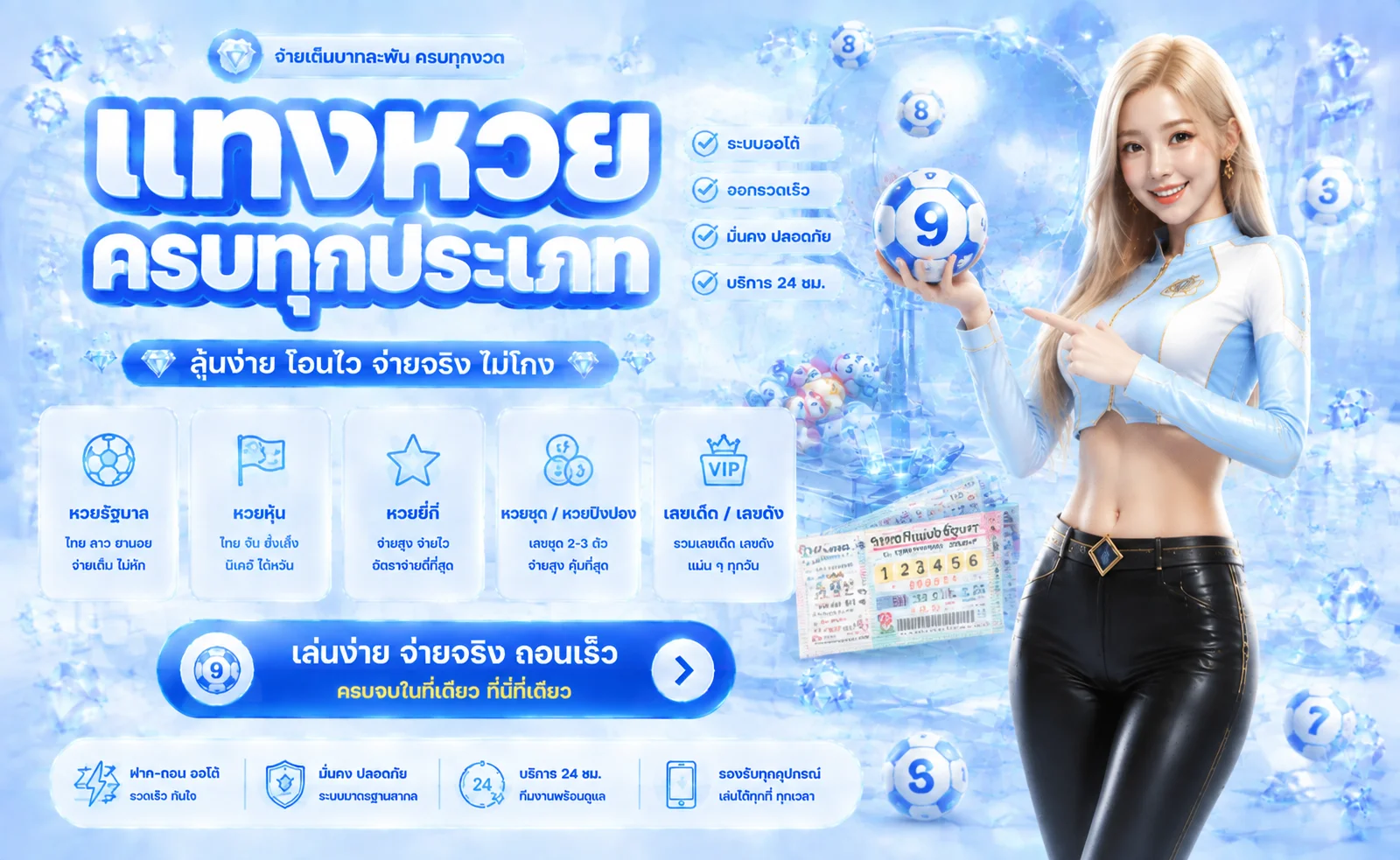 แทงหวยออนไลน์ G2GSIAM ครบทุกสำนัก จ่ายเต็ม